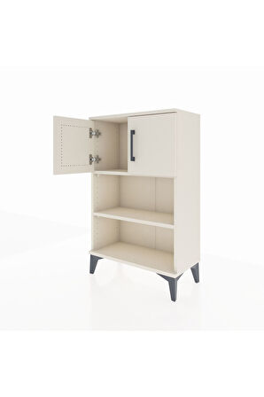 Arges Komodin 2 Raflı 2 Kapaklı 60x30x96 Aytaşı-Aytaşı