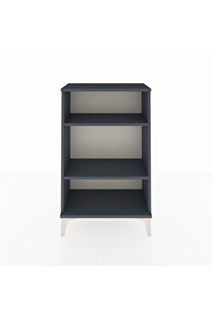 Arges Komodin 2 Raflı 60x30x96 Antrasit-Antrasit