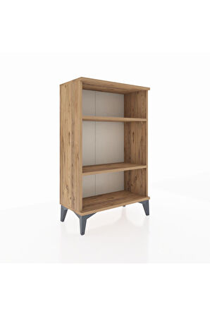 Arges Komodin 2 Raflı 60x30x96 Çam-Çam