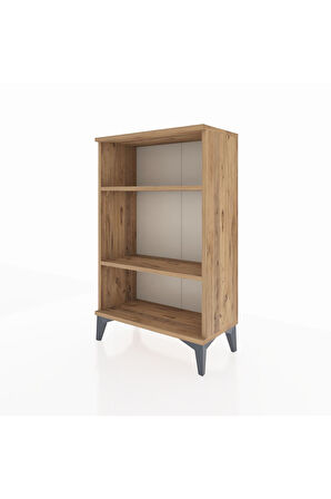 Arges Komodin 2 Raflı 60x30x96 Çam-Çam
