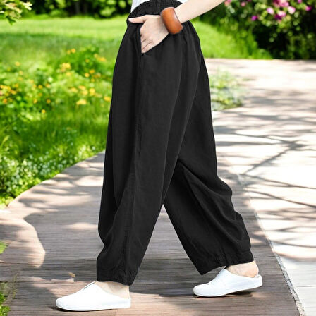 Yazlık Tasarım Şalvar Pantolon