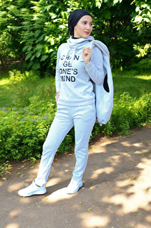 Kışlık Günlük Sevgili Kombini Üçlü Kadın Takım