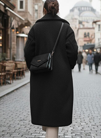 Kadın Kışlık Peluş Ceket