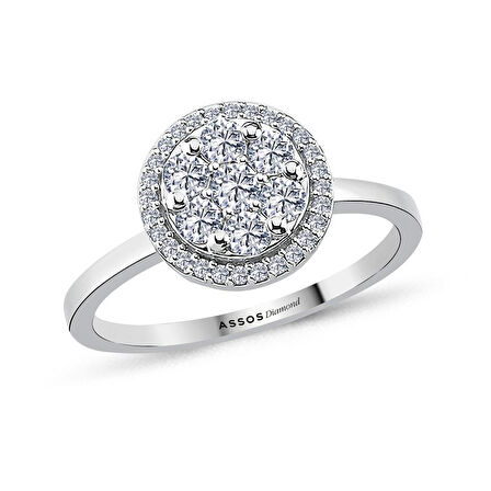 0.55 Karat Pırlanta Fantezi Yüzük