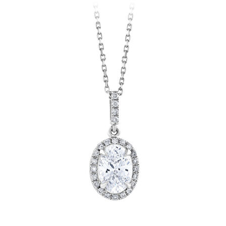 0.10 Karat Topaz Taşlı Pırlanta Kolye