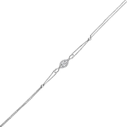 0.12 Karat Pırlanta Tasarım Bileklik