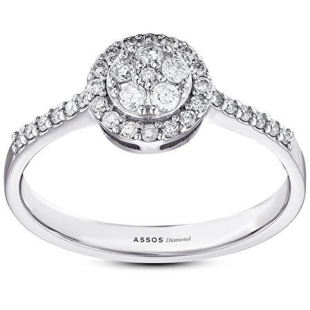 0.36 Karat Pırlanta Fantezi Yüzük