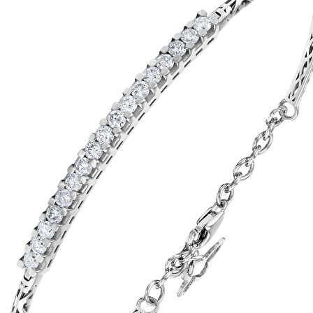 0.50 Karat Pırlanta Fantezi Bileklik