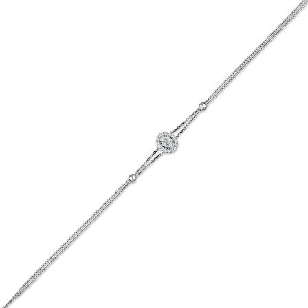 0.11 Karat Pırlanta Tasarım Bileklik