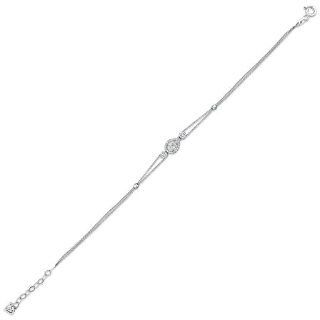 0.24 Karat Pırlanta Tasarım Bileklik