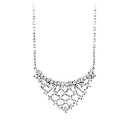 0.18 Karat Pırlanta Fantezi Kolye