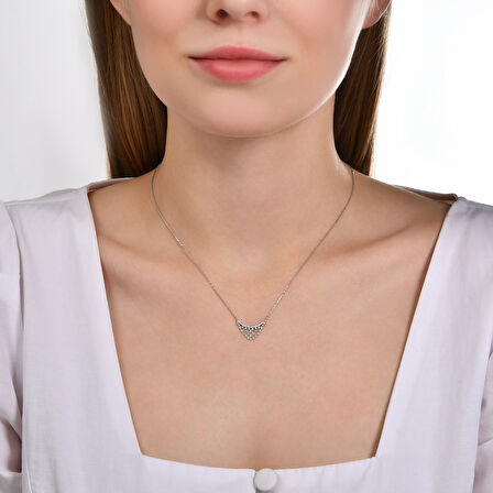 0.18 Karat Pırlanta Fantezi Kolye