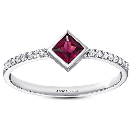 0.11 Karat Radolite Taşlı Pırlanta Yüzük