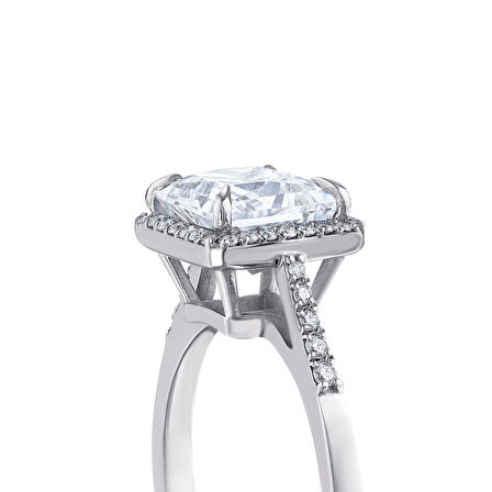 0.17 Karat Topaz Taşlı Pırlanta Yüzük