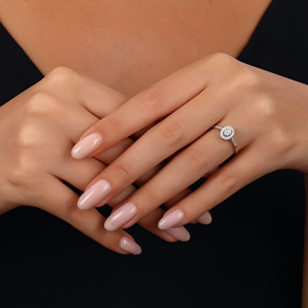 0.25 Karat Pırlanta Fantezi Yüzük