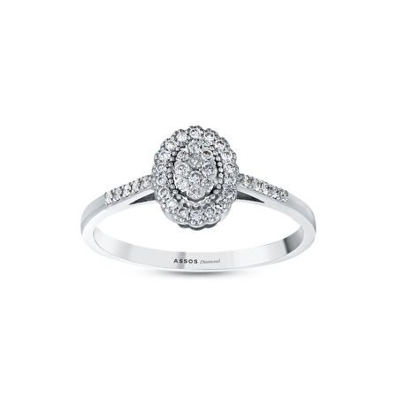 0.25 Karat Pırlanta Fantezi Yüzük