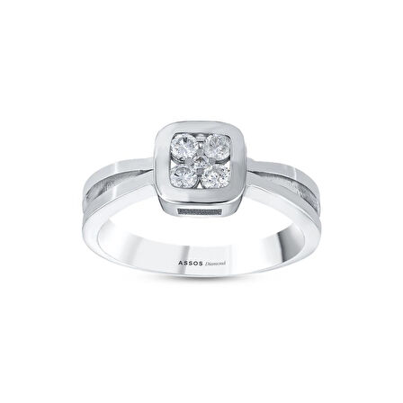 0.23 Karat Pırlanta Fantezi Yüzük