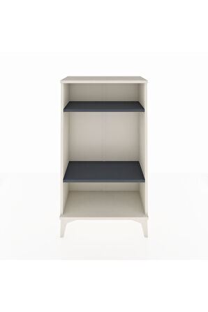 Arges Komodin 2 Raflı 60x30x106 Aytaşı-Antrasit