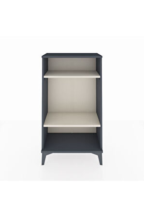 Arges Komodin 2 Raflı 60x30x106 Antrasit-Aytaşı