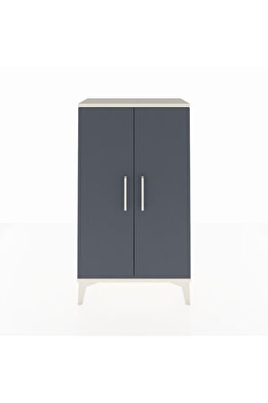 Arges Komodin 2 Kapaklı 60x30x106 Aytaşı-Antrasit
