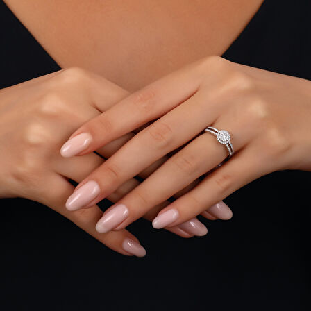 0.50 Karat Pırlanta Fantezi Yüzük