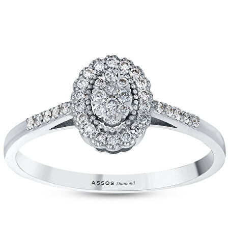 0.25 Karat Pırlanta Fantezi Yüzük