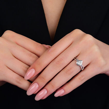 0.16 Karat Pırlanta Fantezi Yüzük