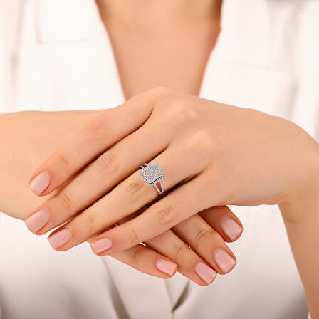 0.64 Karat Pırlanta Fantezi Yüzük