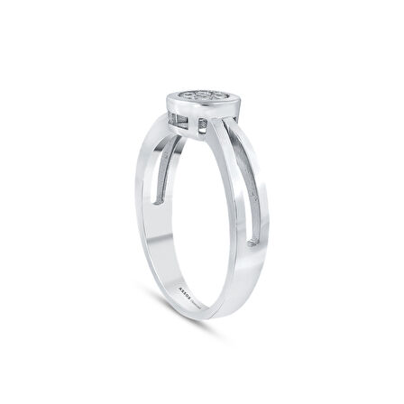 0.18 Karat Pırlanta Fantezi Yüzük