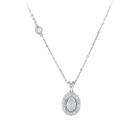 0.23 Karat Pırlanta Fantezi Kolye