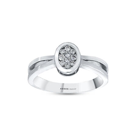 0.12 Karat Pırlanta Fantezi Yüzük