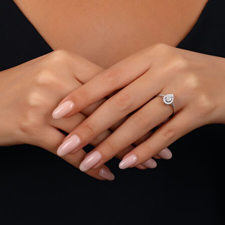 0.24 Karat Pırlanta Fantezi Yüzük