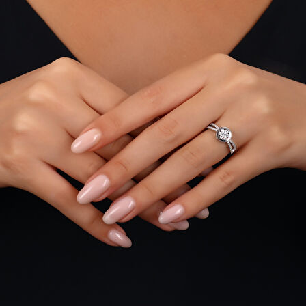 0.27 Karat Pırlanta Fantezi Yüzük