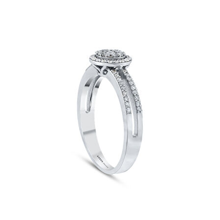 0.66 Karat Pırlanta Fantezi Yüzük