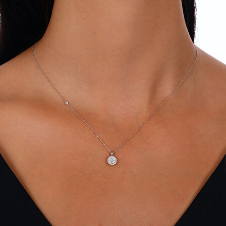 0.51 Karat Pırlanta Fantezi Kolye