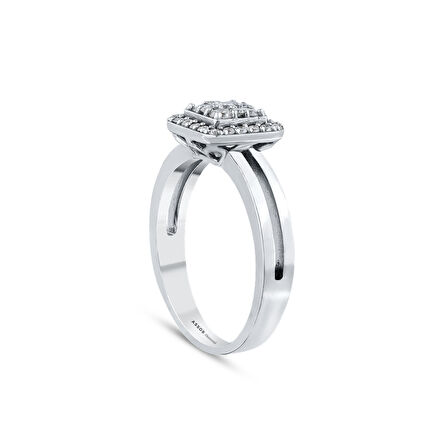 0.27 Karat Pırlanta Fantezi Yüzük