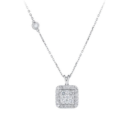 0.40 Karat Pırlanta Fantezi Kolye