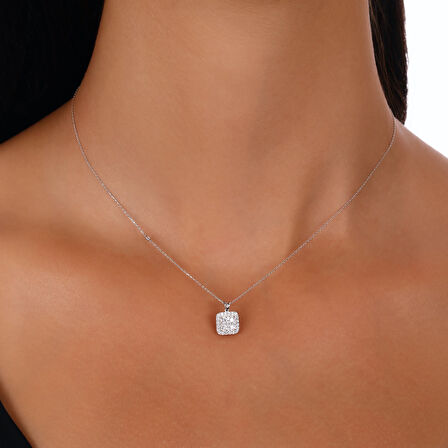 0.40 Karat Pırlanta Fantezi Kolye