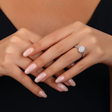 0.34 Karat Pırlanta Fantezi Yüzük