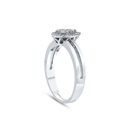 0.25 Karat Pırlanta Fantezi Yüzük