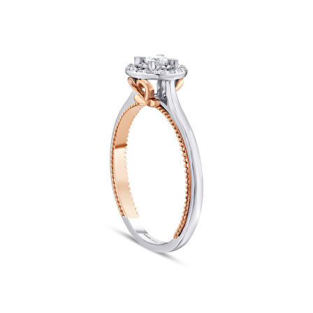 0.22 Karat Pırlanta Fantezi Yüzük