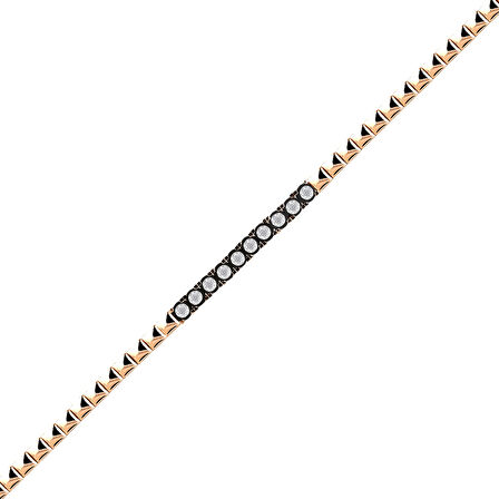 0.05 Karat Elmas Fantezi Bileklik