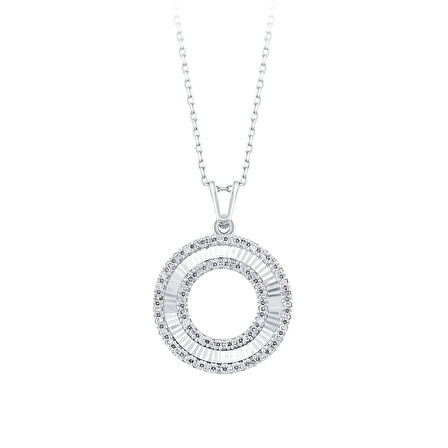 0.17 Karat Pırlanta Fantezi Kolye