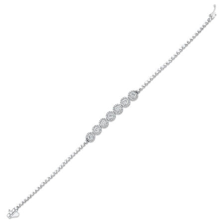 0.57 Karat Pırlanta Tasarım Bileklik