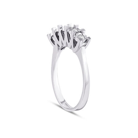 0.11 Karat Pırlanta Venüs Beştaş Yüzük