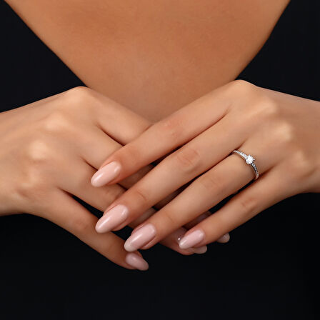 0.52 Karat Pırlanta Tektaş Yüzük