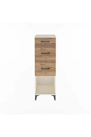 Arges Dolap 3 Çekmeceli 44x30x134 Aytaşı-Çam