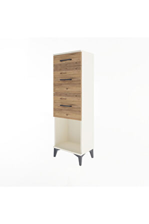 Arges Dolap 3 Çekmeceli 44x30x134 Aytaşı-Çam
