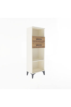 Arges Dolap 2 Raflı 2 Çekmeceli 44x30x134 Aytaşı-Çam