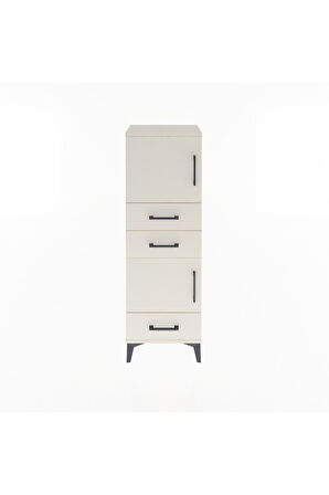 Arges Dolap 2 Raflı 3 Çekmeceli 2 Kapaklı 44x30x134 Aytaşı-Aytaşı